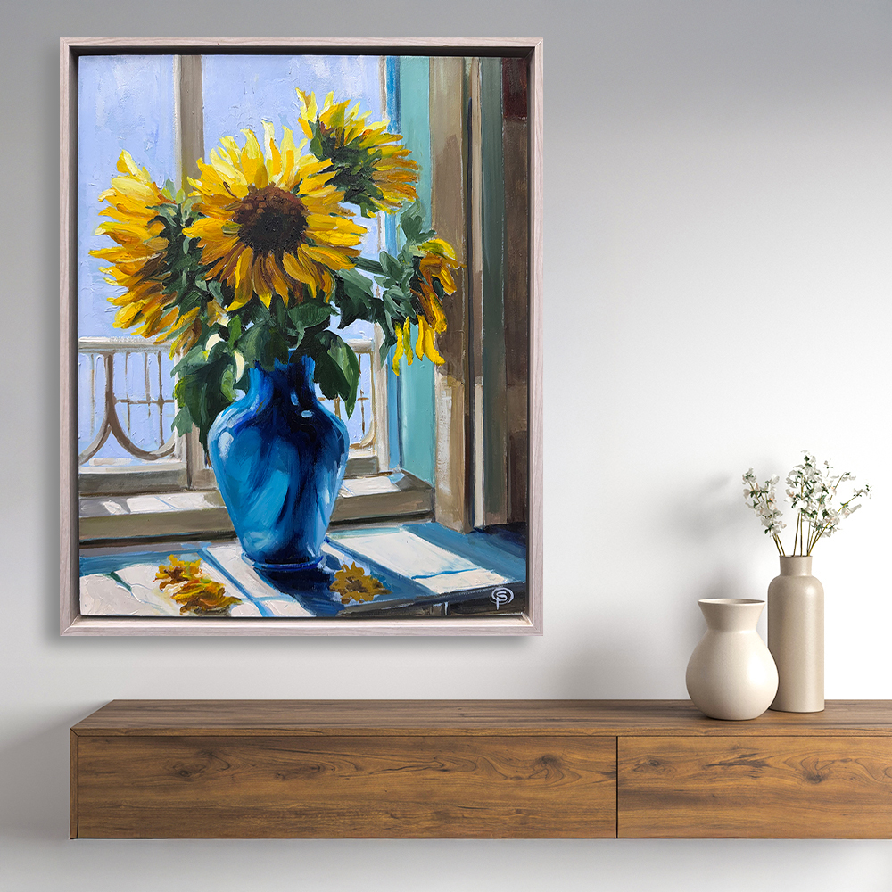 View of picture in situ